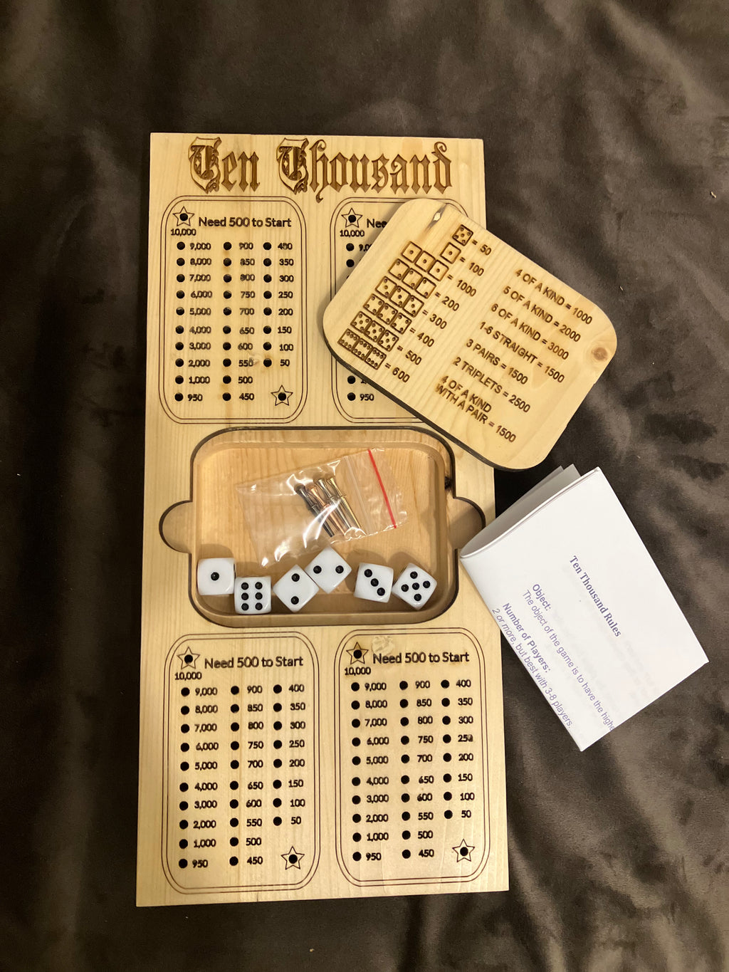Ten Thousand Dice Game
