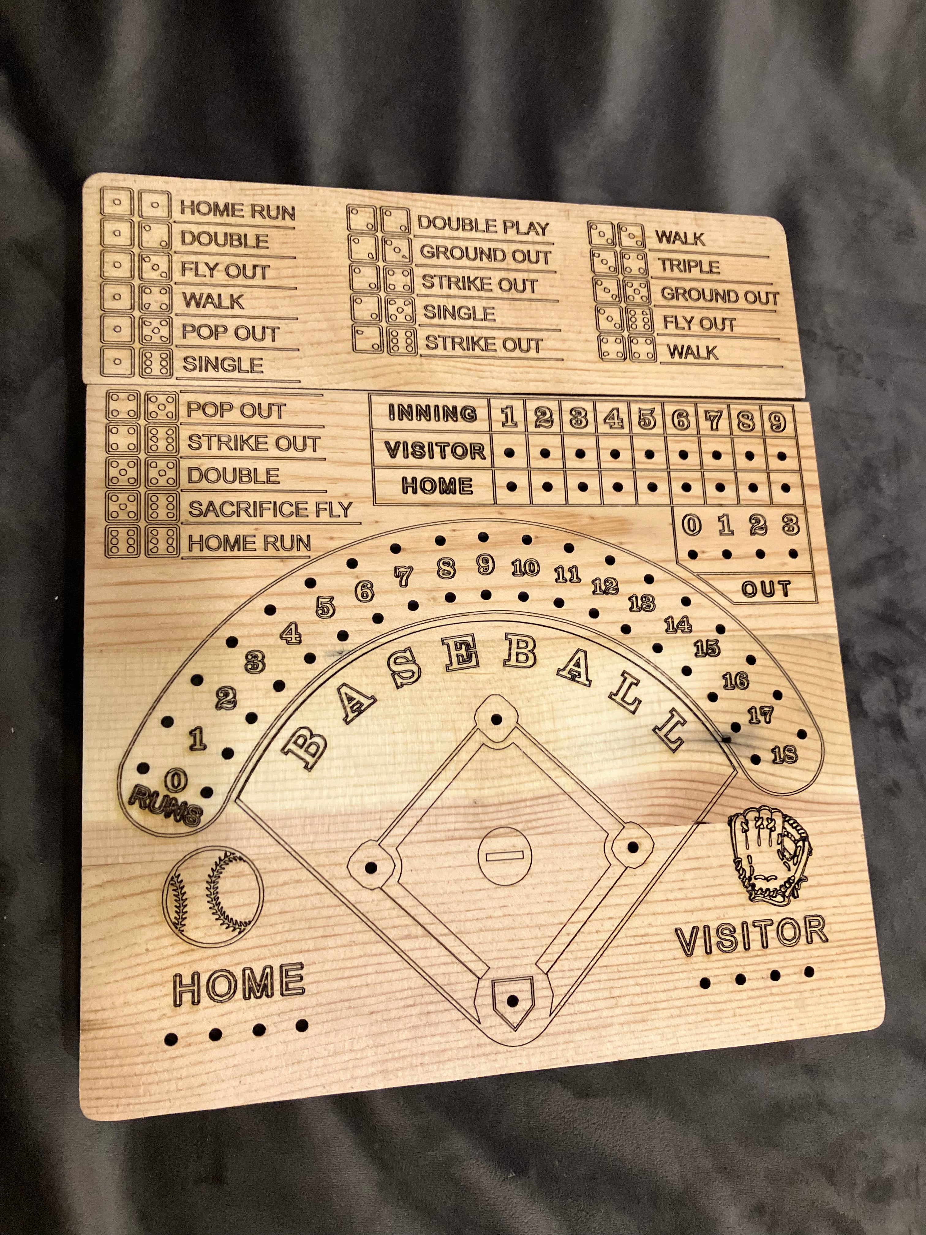 Dice Baseball Game