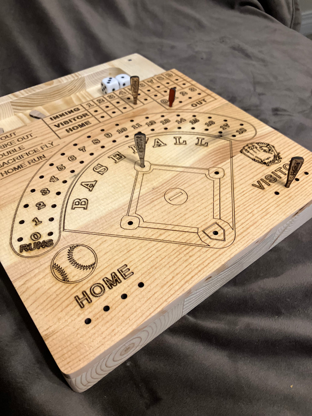 Dice Baseball Game