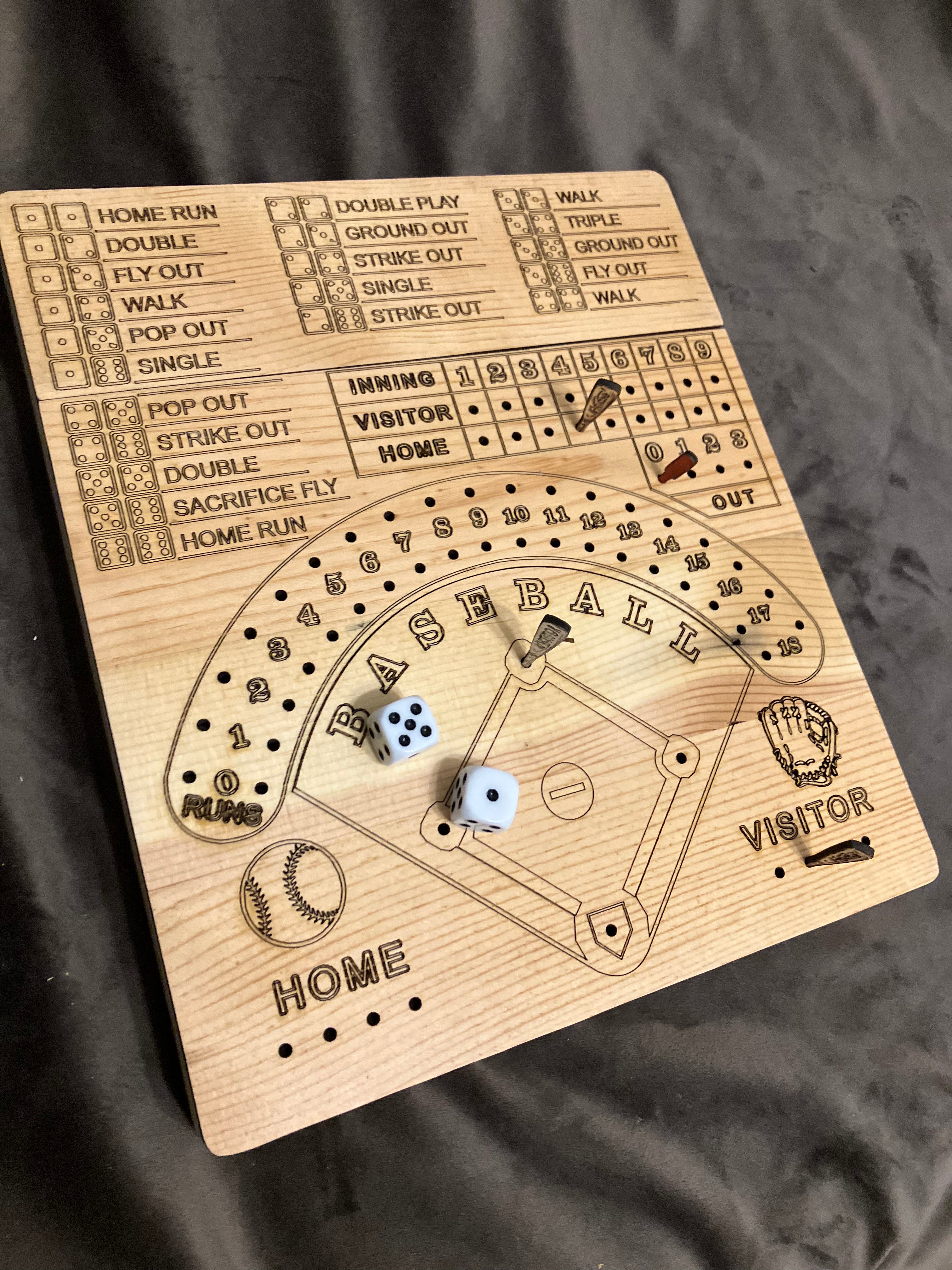 Dice Baseball Game
