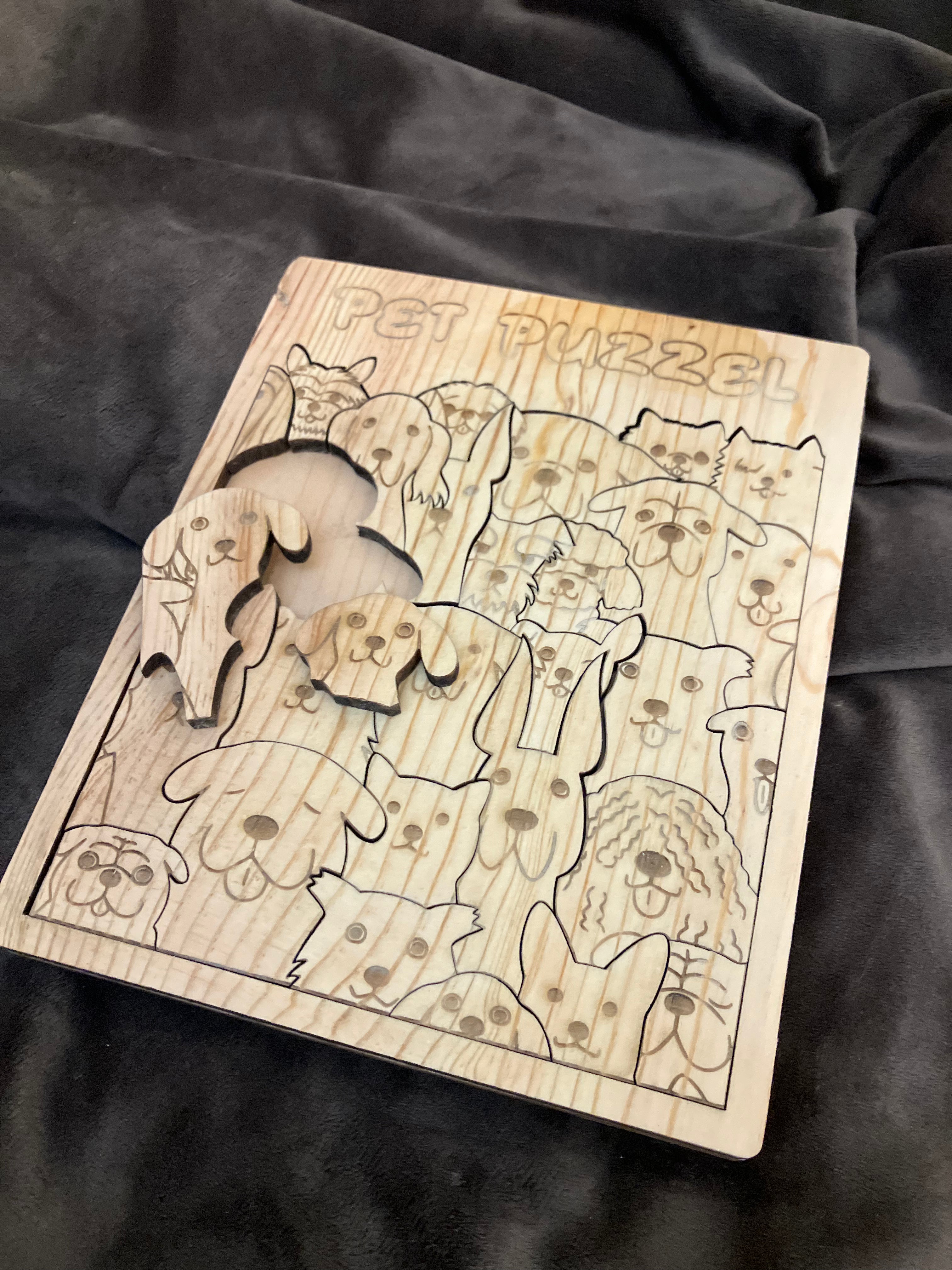 Pets Puzzle Dogs