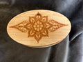 Wooden Oval Jewelry Box