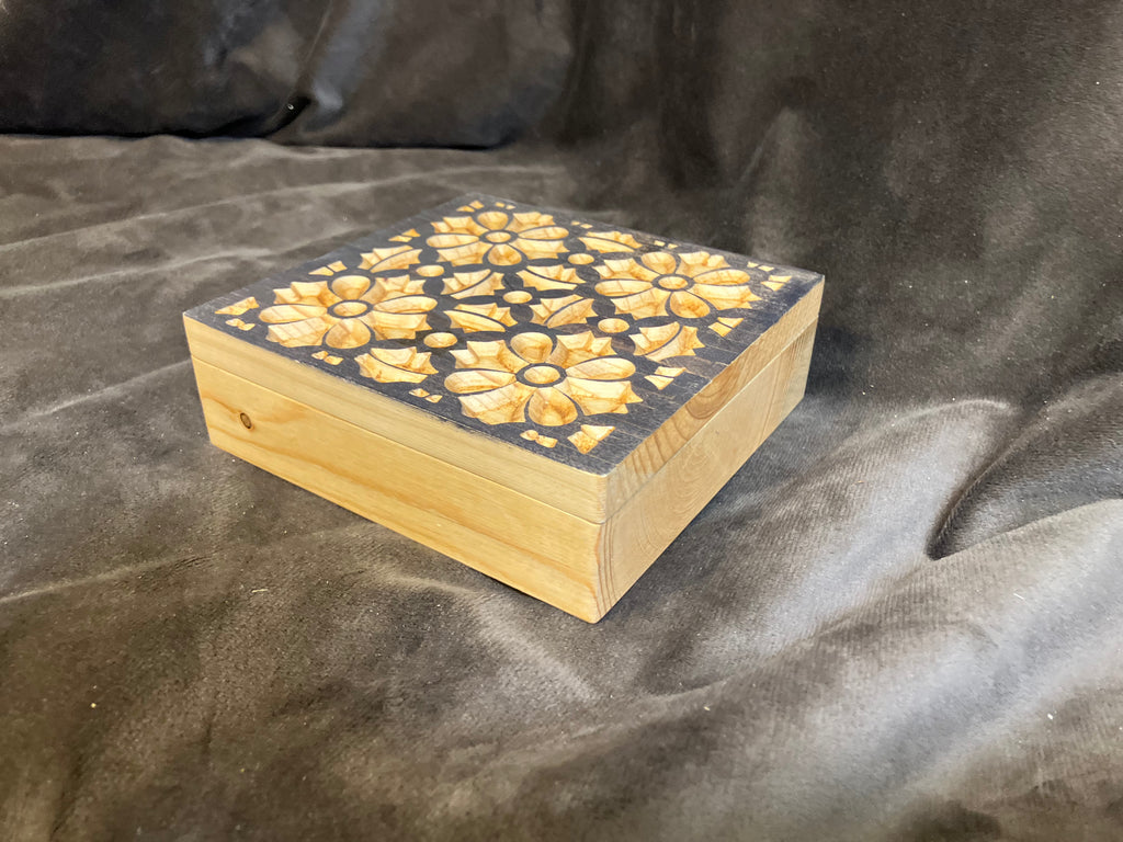 Wooden Square Box