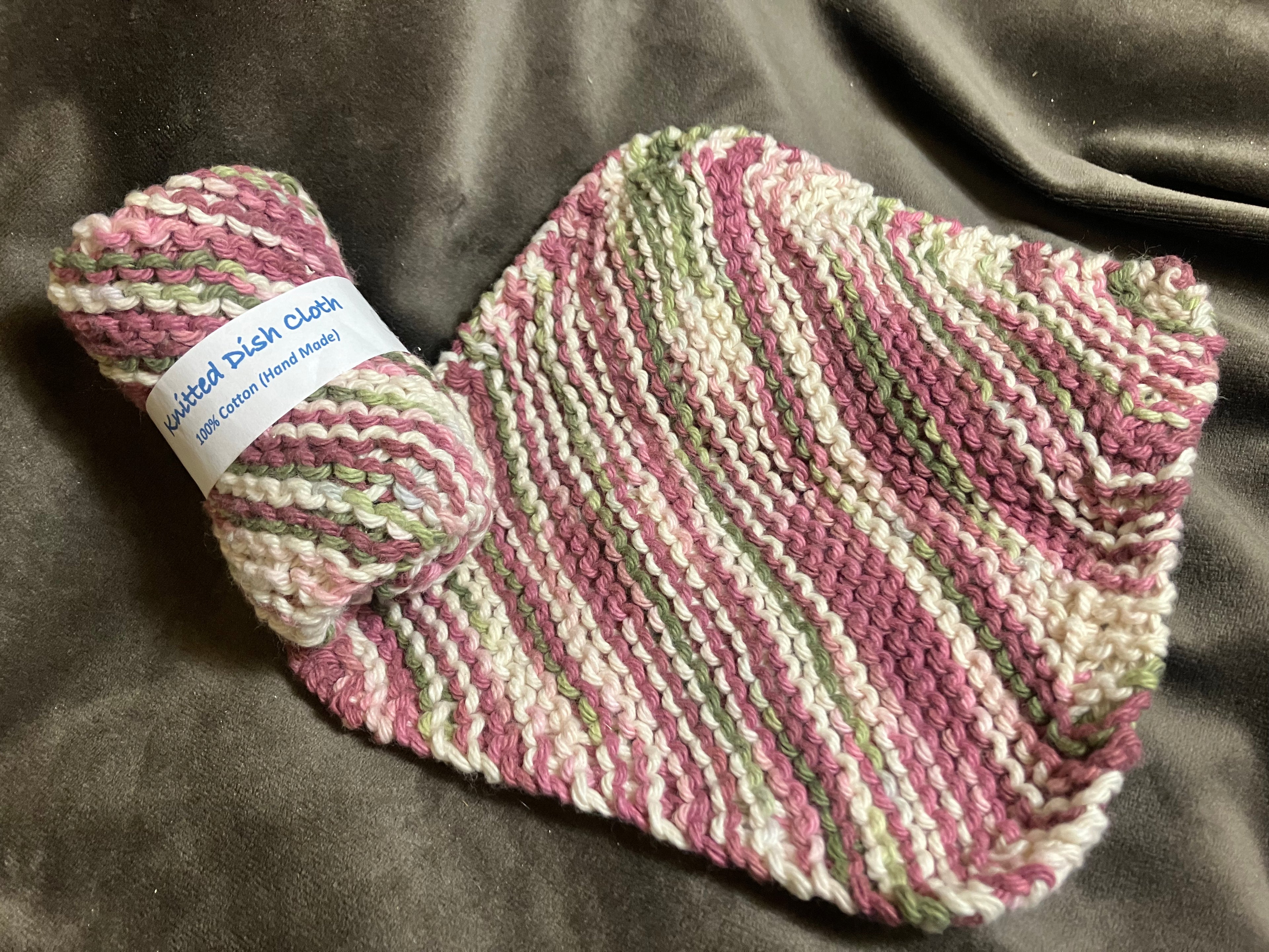 Knitted Cotton Dish Cloths