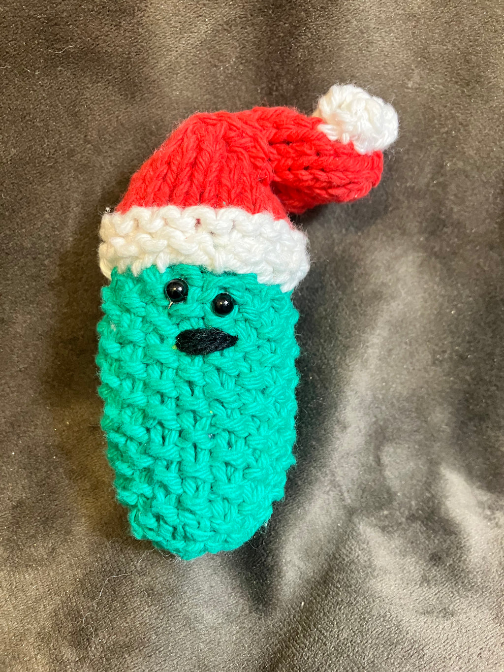 Handmade Knitted Christmas Pickles